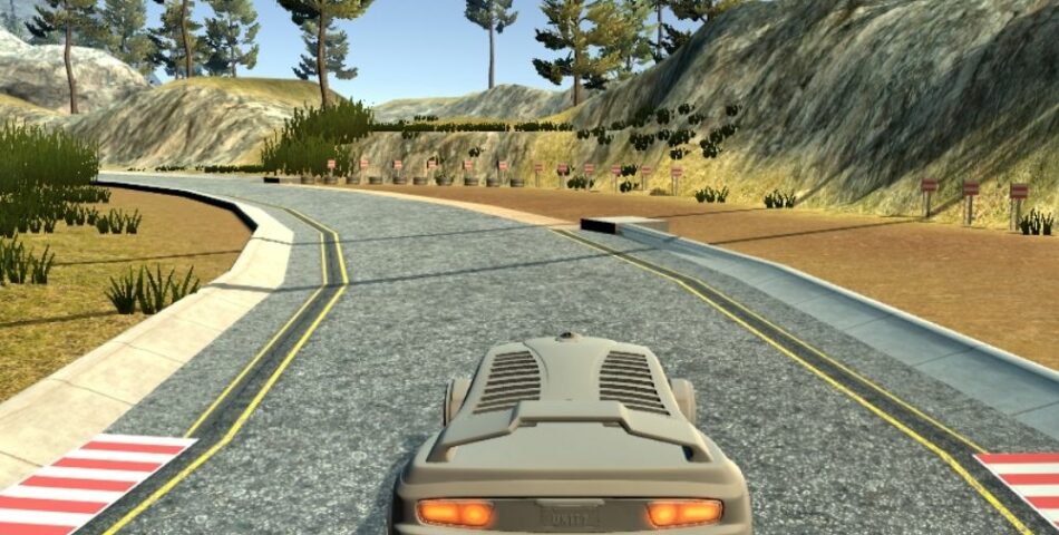 Self Driving Simulation using NVIDIA's Model